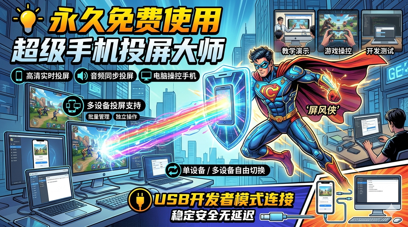 Screen Mirroring Master